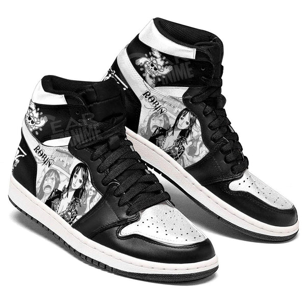 Nico Robin Sneakers Custom OP Shoes Manga Style